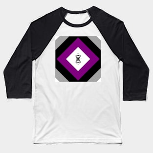 Ace Hearts and Diamonds Baseball T-Shirt